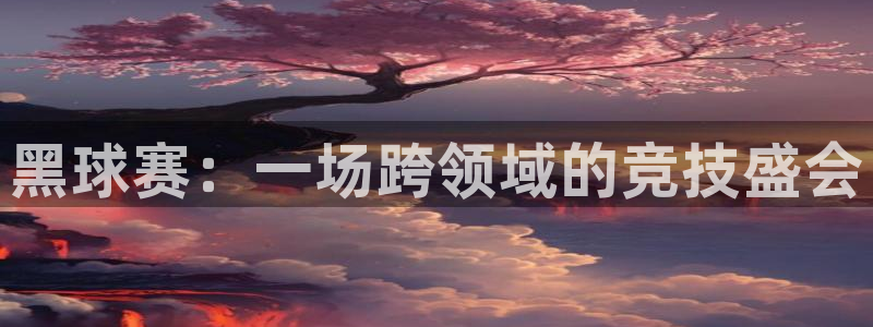 MK体育官网登录：黑球赛：一场跨领域的竞技盛会